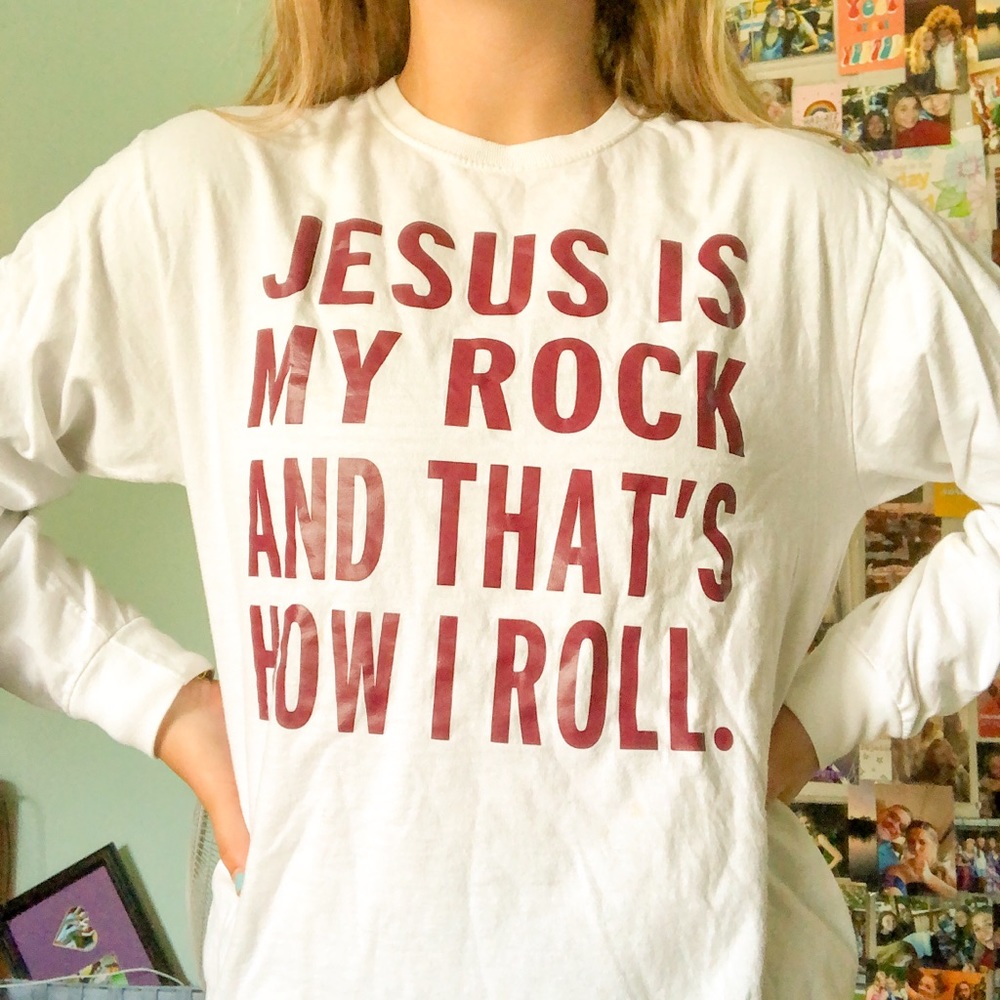Jesus Is My Rock and That’s How I Roll Shirt